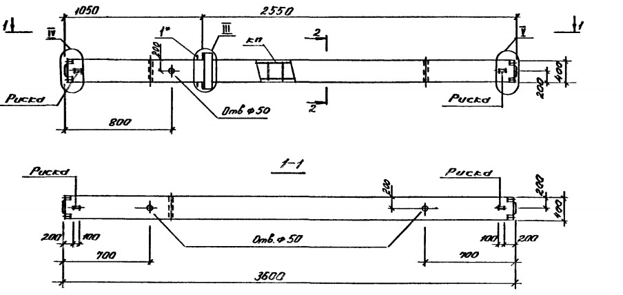 Колонна 1КСД 36-107 Серия 1.020.1-4