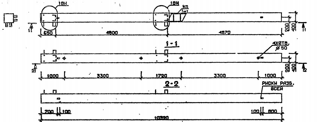 Колонна 5КБ 48.103-11-сн Серия 1.020.1-2с/89